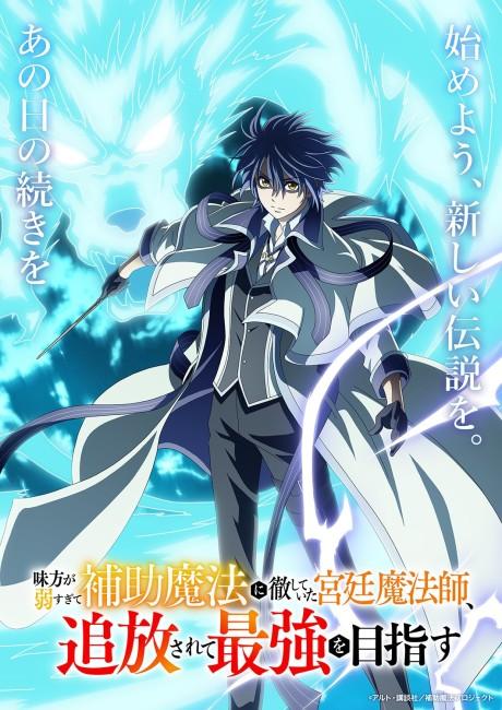 Придворный маг, пользовавшийся лишь магией поддержки, потому что его союзники слишком слабы, решил стать сильнейшим после изгнания